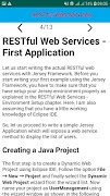 RESTful Web Services Tutorial capture d'écran 3