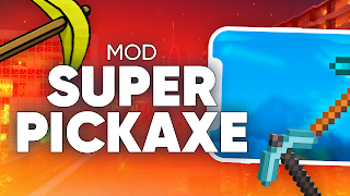 Mod Pickaxe Minecraft पोस्टर