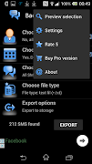 Backup SMS capture d'écran 6