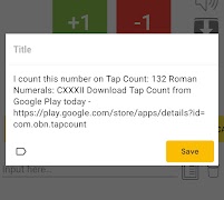 7 Schermata Tap Count