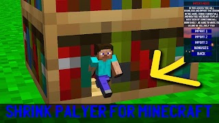 Shrink Player Mod Minecraft PE screenshot 1