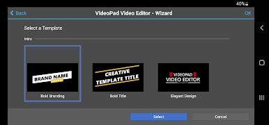 VideoPad Video Editor screenshot 1