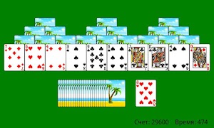 Classic Tri Peaks HD screenshot 2