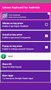 iPhone Keyboard for Androids capture d'écran 4