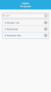 English Paragraph Collection screenshot 1