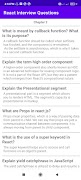 React Interview Questions 포스터