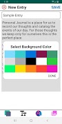 Personal Journal imagem de tela 1
