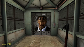 Obunga Chase Nextbots Horror Plakat