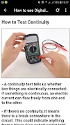 How to use Digital Multimeter Ekran Görüntüsü 4
