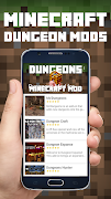 Dungeons Mod for Minecraft ポスター