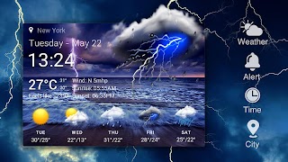 weather information time widget ❄. اسکرین شاٹ 6