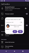 Call Confirm اسکرین شاٹ 5