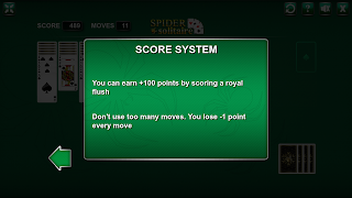 Spider Solitaire screenshot 4