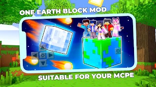 One Earth Block Mod Minecraft screenshot 2
