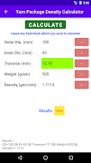 Yarn Density Calculator screenshot 3