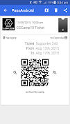 PassAndroid Visor de Passbook captura de pantalla 3