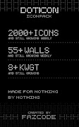 DOTICON - NOTHING ICON PACK पोस्टर