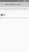 برنامهنما Lisa's equation solver عکس از صفحه