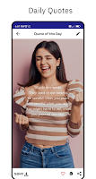 برنامه‌نما Lady line quote عکس از صفحه