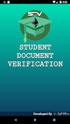Student Document Verification Affiche