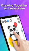 Lockscreen Drawing Together poster