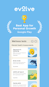 Evolve: Self-Care & Meditation imagem de tela 1