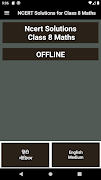 NCERT Solutions Class 8 Maths постер