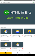 HTML In Bits: Learn HTML in Bi captura de pantalla 7