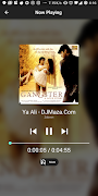 Flutter Music Player syot layar 2