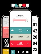 پوستر BLOCK Wallpaper - KLWP Pro