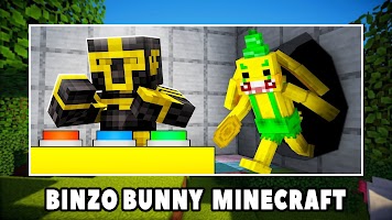 Bunzo Bunny Mod Minecraft PE imagem de tela 3