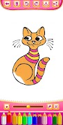 Kitty Coloring Game скриншот 3
