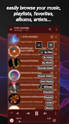 Audio Visualizer Music Player اسکرین شاٹ 7