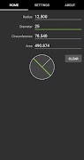 3 Schermata Circle Calculator
