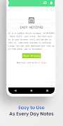 Simple Notes: Use Easy Notepad تصوير الشاشة 7