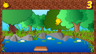 Chicken Crossing River screenshot 3