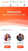 2 Schermata Fhotosocial