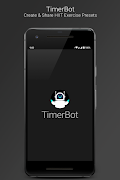 TimerBot - A Fitness App پوسٹر