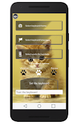 Cute Kitty Keyboard screenshot 1