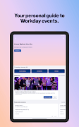 برنامه‌نما Workday Events عکس از صفحه