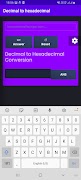 Decimal to hexadecimal screenshot 1