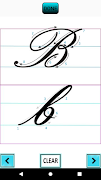 Cursive Calligraphic ABC скриншот 6