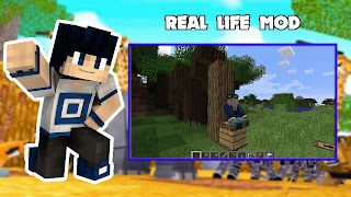 Poster Real Life Mod for Minecraft PE