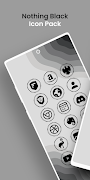 Nothing (1) Black - Icon Pack poster