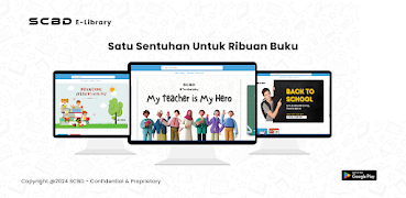 SCBD E-Library penulis hantaran