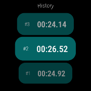 Push-button stopwatch imagem de tela 7