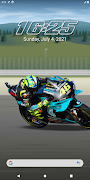 برنامه‌نما VR46 Clock & Live Wallpapers عکس از صفحه
