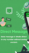 Message to Unsaved Number اسکرین شاٹ 1
