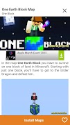 One block Maps for Minecraft Screenshot 3