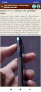 Touch Screen Problem Help Tips Poster